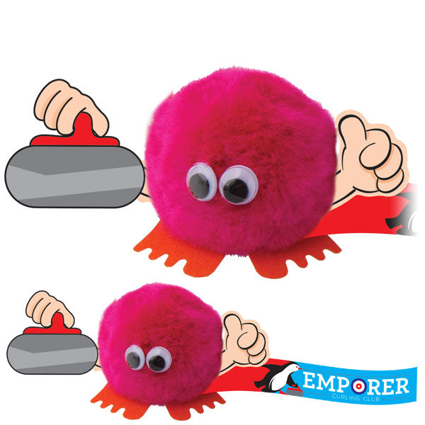 Sport Themed Logobug Handholders Curling Handholder