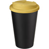 Branded Americano® Eco 350 ml recycled tumbler with spill-proof lid