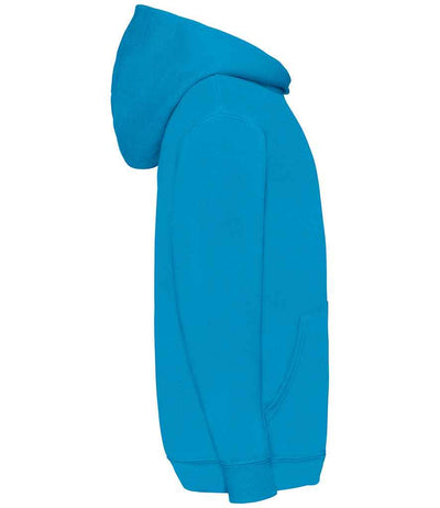 Fruit of the Loom Kids Classic Hooded Sweatshirt Azure