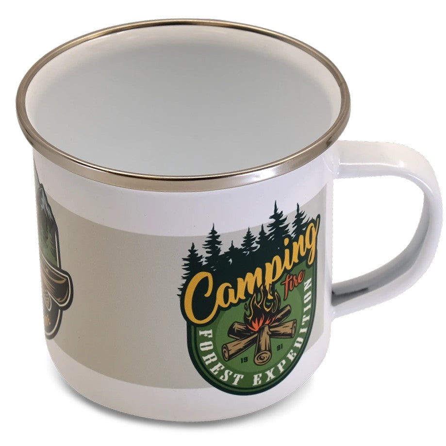 Kelvedon 340ml Full Colour Enamel Mug