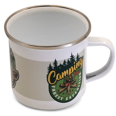 Kelvedon 340ml Full Colour Enamel Mug