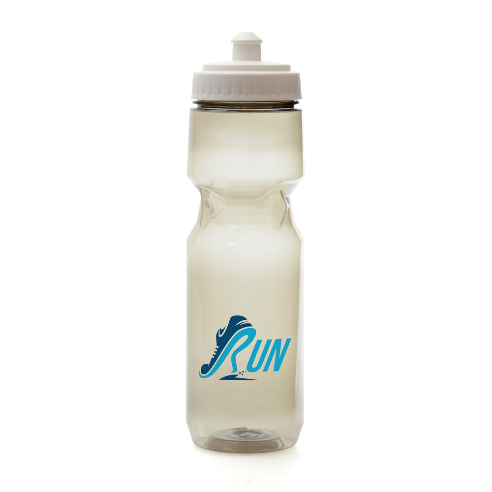 Branded Bilby 750ml OCEAN-BOUND RPET bottle with Squeeze Top Lid