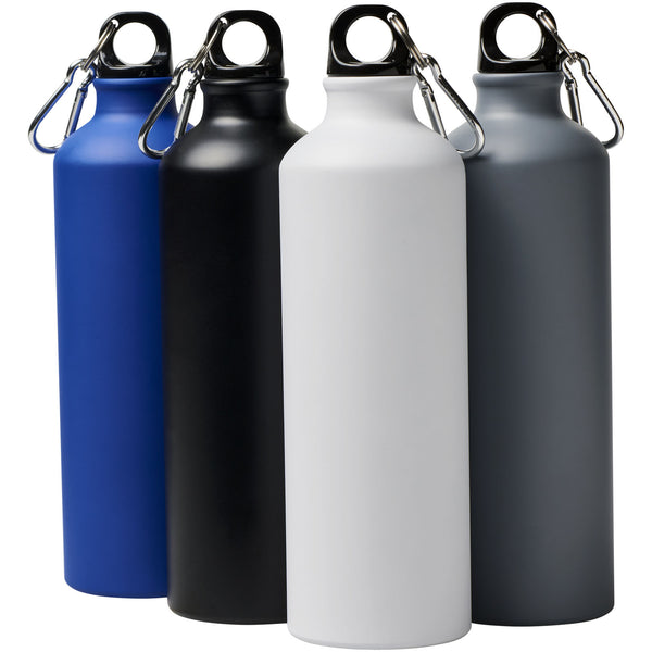 Pacific 770 ml matte water bottle with carabiner