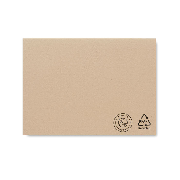 Branded Recycled paper memo set