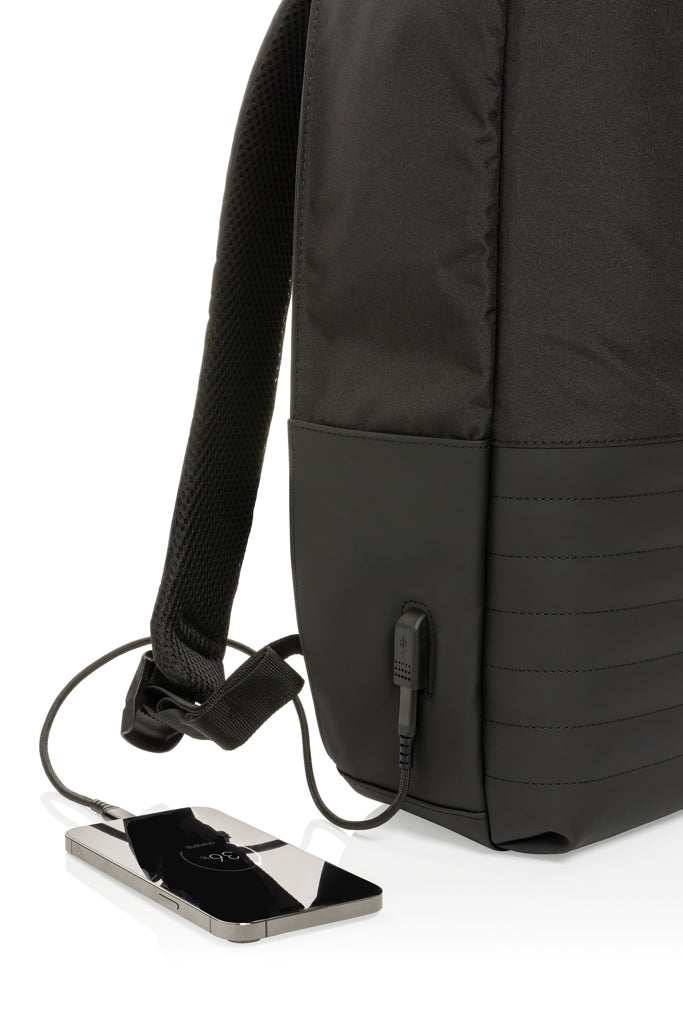 Swiss Peak AWARE™ RFID anti-theft 15'' laptop backpack