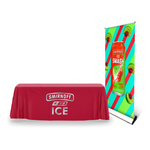 Rhino+ Roller Banner and Tablecloth Bundle