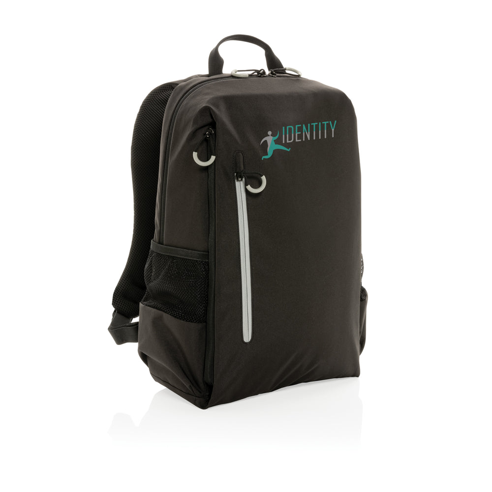 Branded Impact AWARE™ Lima 15.6' RFID laptop backpack