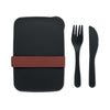 Branded Lunch box with cutlery
