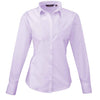Premier Ladies Long Sleeve Poplin Blouse