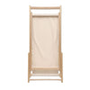 Branded Beach chair in wood