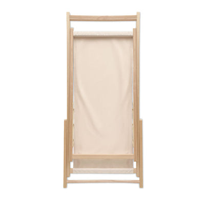 Branded Beach chair in wood