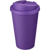 Branded Americano® Eco 350 ml recycled tumbler with spill-proof lid
