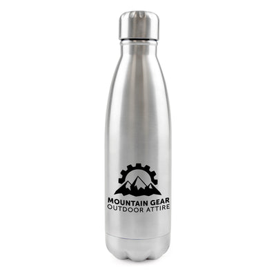 Branded Ashford Plus DOUBLE WALL 500ml Stainless Steel drinks bottle