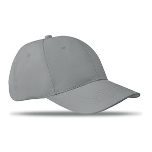 6 panels baseball cap Grey