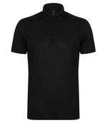 Henbury Slim Fit Stretch Microfine Piqué Polo Shirt