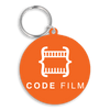 Recycled 55mm Circle Keyring