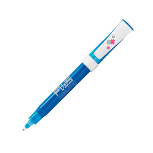 BIC® XS Finestyle, Translucent Blue/White with Blue Ink