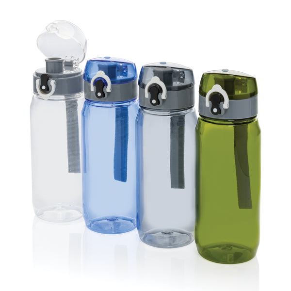 Branded Yide RCS Recycled PET leakproof lockable waterbottle 600ml
