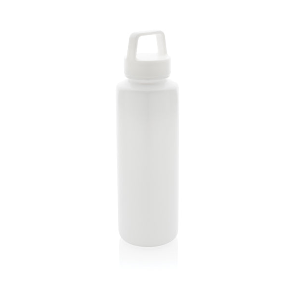 RCS certified recycled PP water bottle with handle