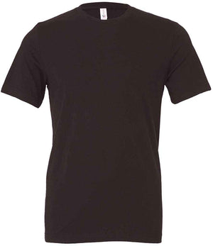 Canvas Unisex Crew Neck T-Shirt Dark Grey Solid