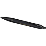 Branded Parker IM achromatic ballpoint and rollerball pen set with gift box