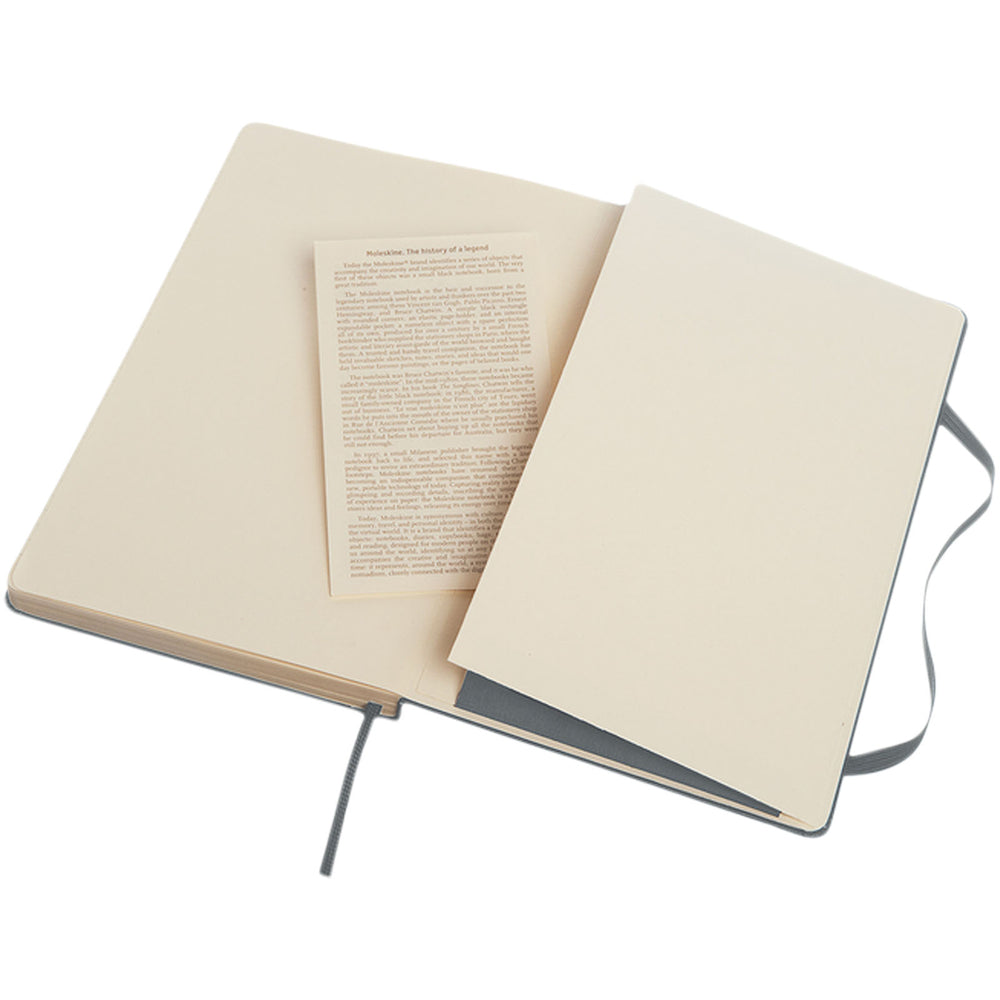 Branded Moleskine Classic Large Ruled Hard Cover Notebook