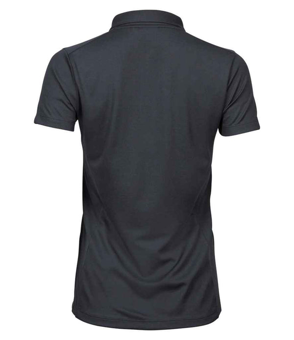 Tee Jays Ladies Luxury Sport Polo Shirt Dark Grey