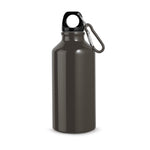 LANDSCAPE. Aluminium sports bottle with carabiner 400 mL