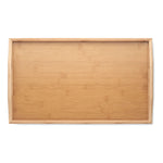 Foldable bamboo tray