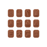 Branded A5 Milk Chocolate Advent Calendar