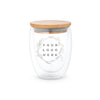 ECUADOR 350. Borosilicate glass travel cup 350 mL