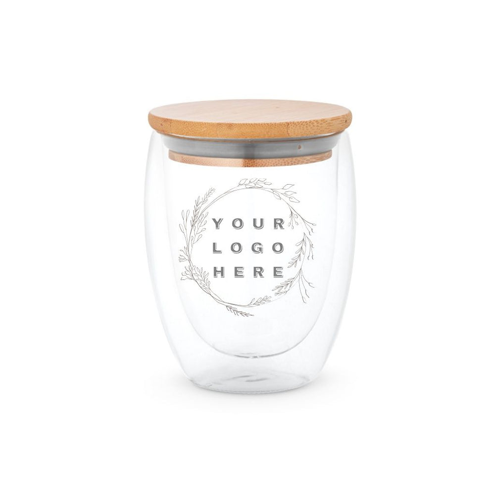 ECUADOR 350. Borosilicate glass travel cup 350 mL