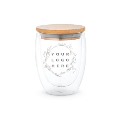 ECUADOR 350. Borosilicate glass travel cup 350 mL