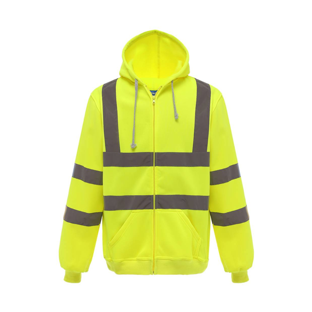 Yoko Hi-Vis Zip Hoodie