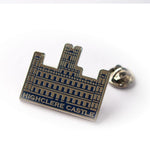 Stamped Iron Hard Enamel Badge (50mm)