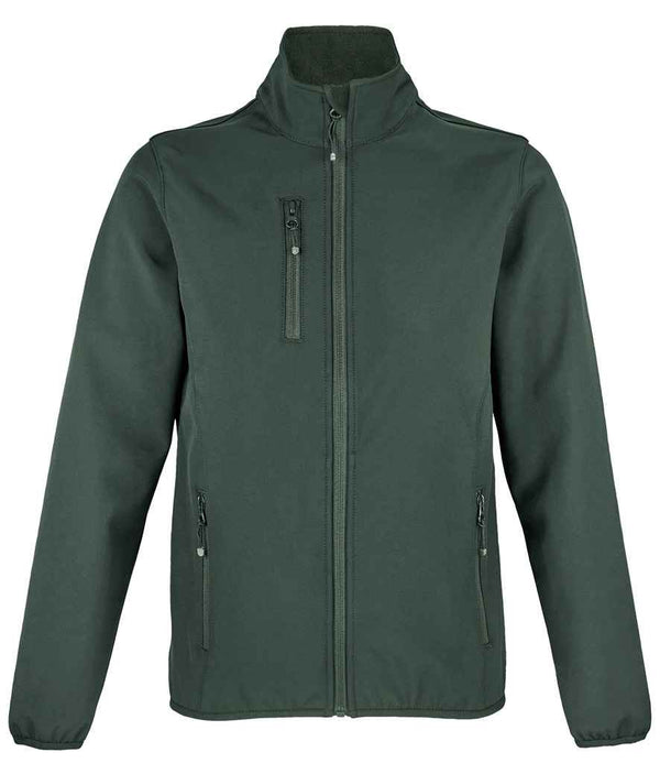 SOL'S Ladies Falcon Recycled Soft Shell Jacket Forest Green