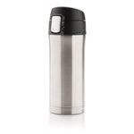 Branded RCS Recycled stainless steel easy lock vacuum mug
