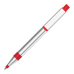 Branded VIRTUO ALUM recycled ball pen with rpet trim