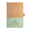 Klee A5 Cork and Linen Notebook Blue