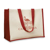 Branded Jute and canvas shopping bag