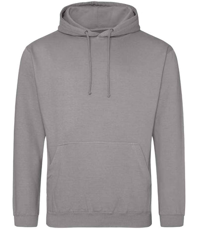 AWDis College Hoodie Platinum Grey