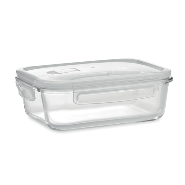 Branded Glass lunchbox & PP lid 900ml