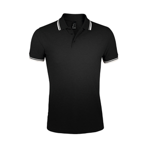 SOL'S Pasadena Tipped Cotton Piqué Polo Shirt