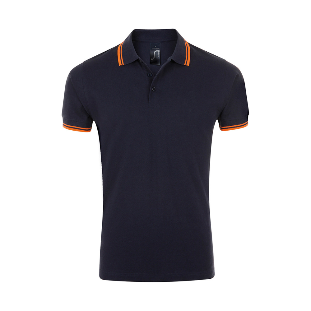 SOL'S Pasadena Tipped Cotton Piqué Polo Shirt