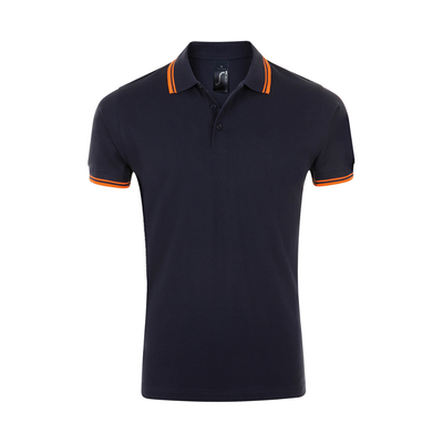 SOL'S Pasadena Tipped Cotton Piqué Polo Shirt