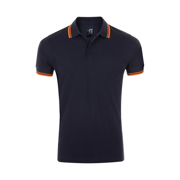 SOL'S Pasadena Tipped Cotton Piqué Polo Shirt