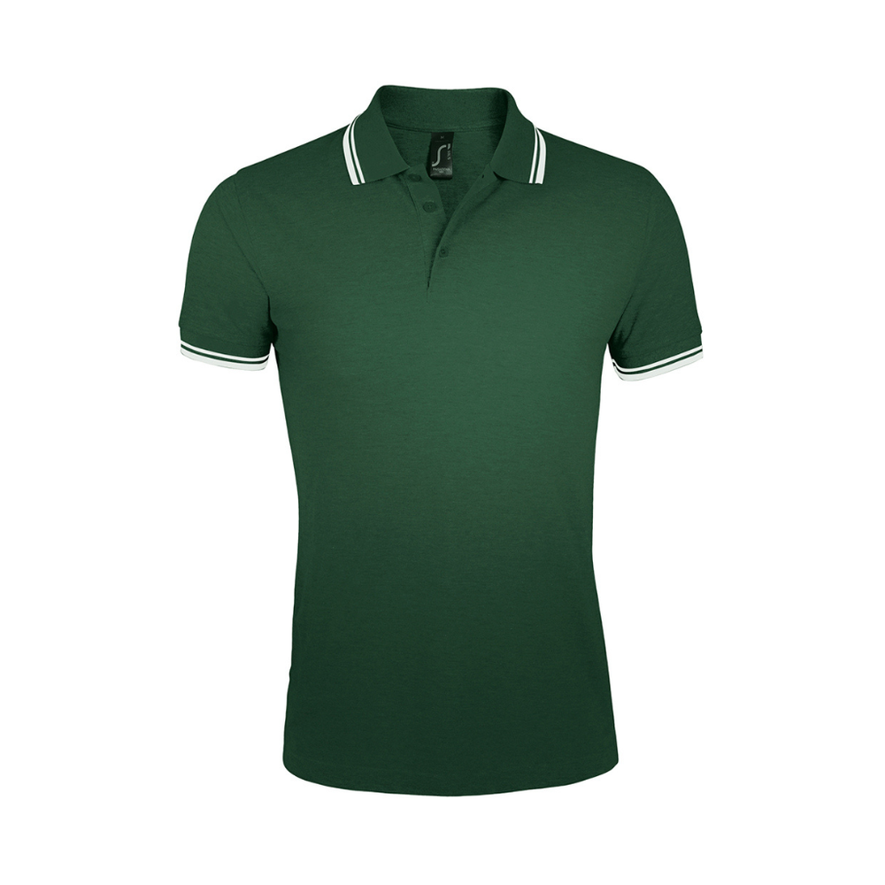 SOL'S Pasadena Tipped Cotton Piqué Polo Shirt