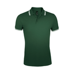SOL'S Pasadena Tipped Cotton Piqué Polo Shirt