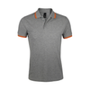 SOL'S Pasadena Tipped Cotton Piqué Polo Shirt