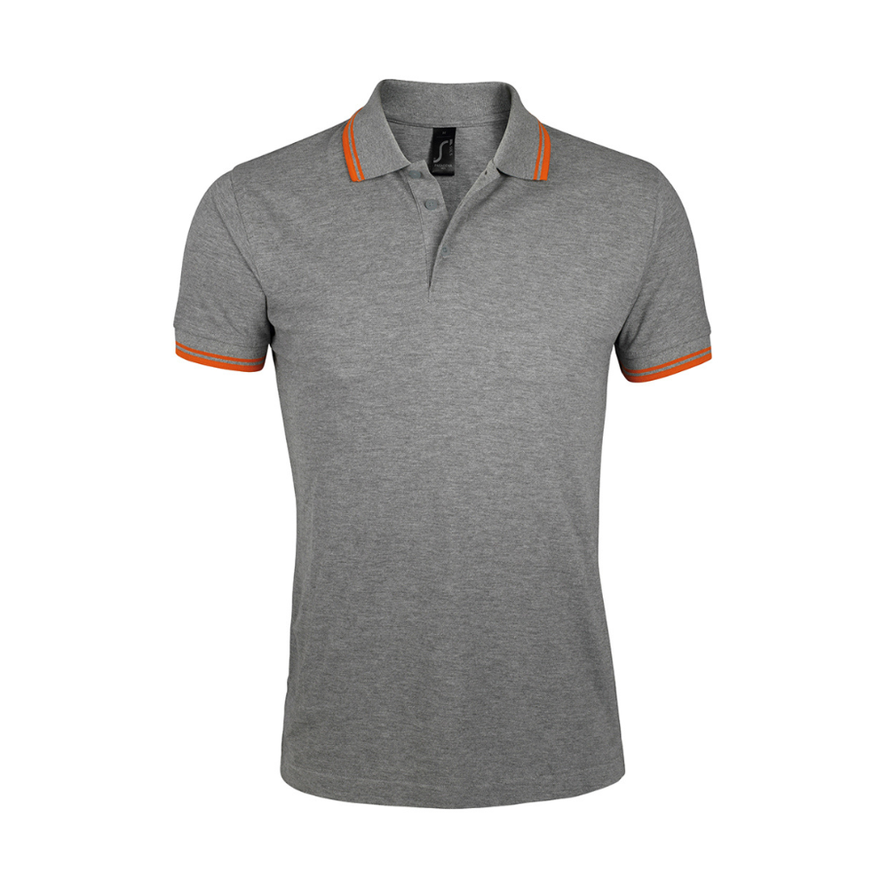 SOL'S Pasadena Tipped Cotton Piqué Polo Shirt